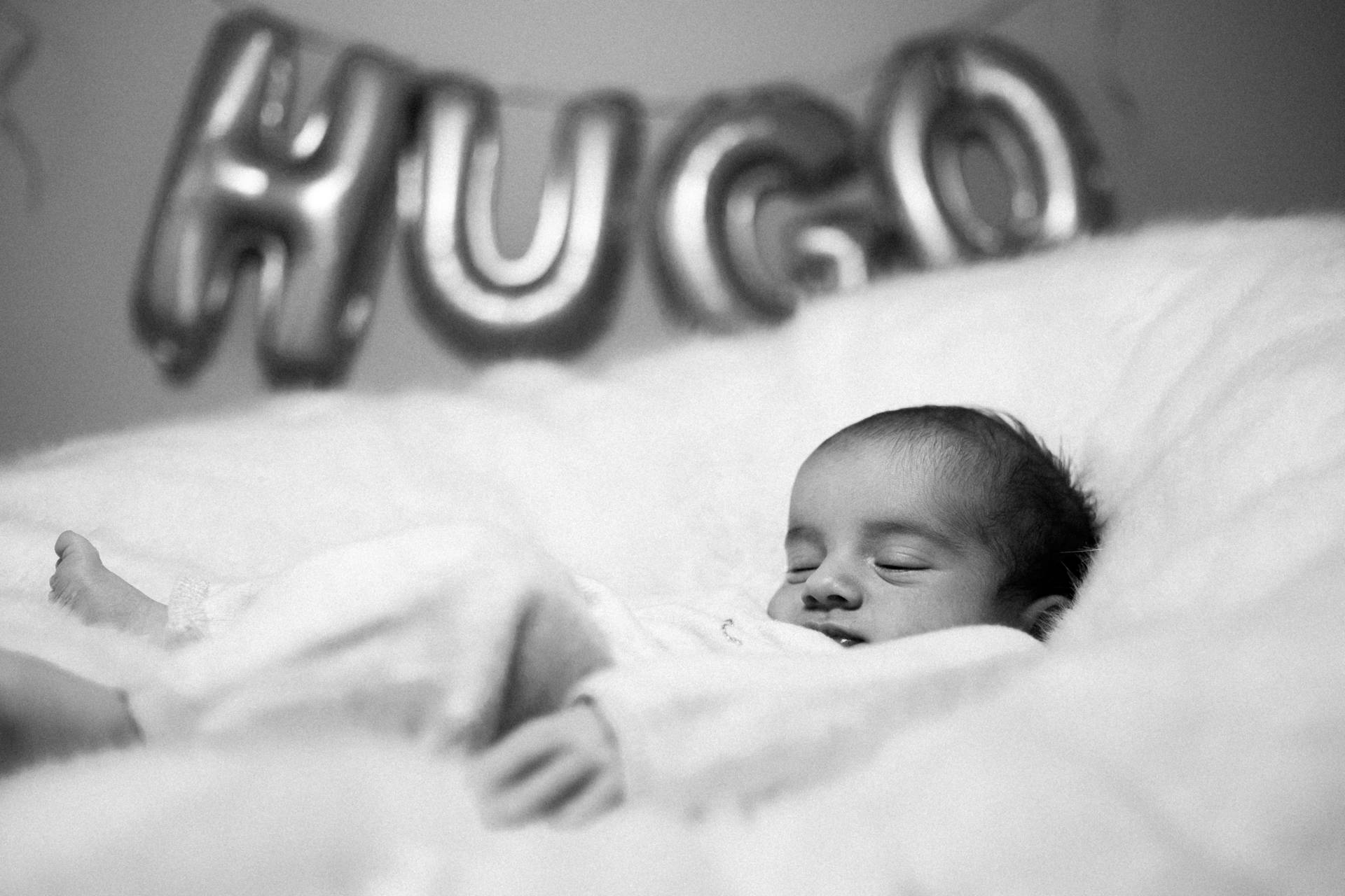 Newborn session with Hugo
